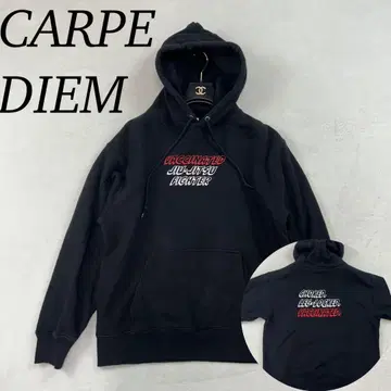 K288 XL 카르페디엠 빅 사이즈 후드티 블랙 남성용