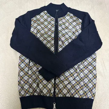 Callaway 체크 무늬 L 점퍼