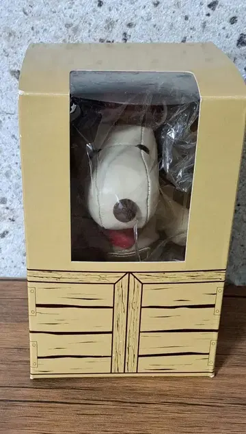 초레어 천연 가죽 스누피타운 요코하마 7주년 기념 한정판 봉제 인형