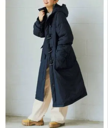 펠리시모 리브인컴포트 더플 코트 다운 발수