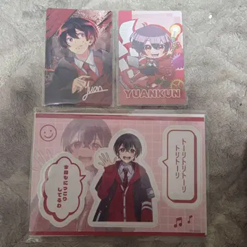 컬러풀 피치 유안 카드&마그넷 시트 전시회 뮤지엄 카라피치