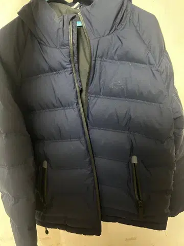 LACOSTE 네이비 다운 자켓 L 사이즈