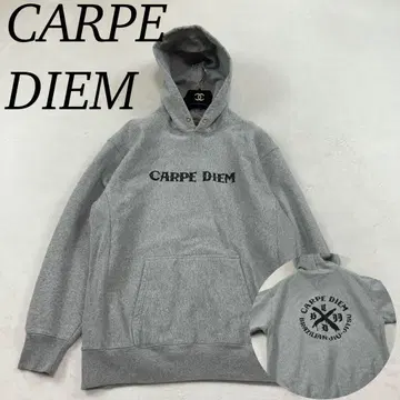 K291 새상품급 2XL 카르페디엠 빅 사이즈 후드티 그레이 남성용