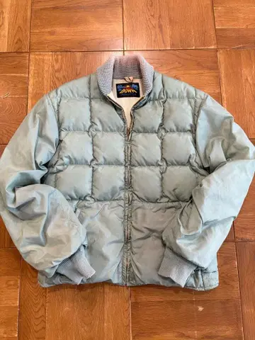 50s 전반기 Eddie Bauer 다운 자켓 해돋이 택 스카이 라이너