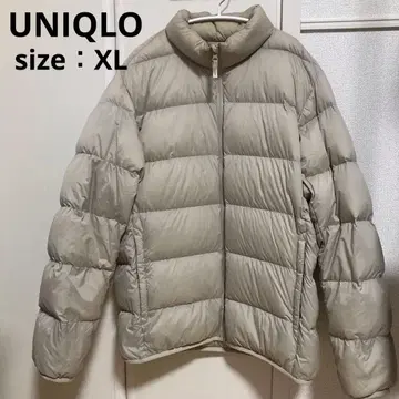 유니클로 울트라 라이트 다운 자켓/3D 컷 베이지 XL
