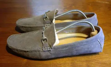 드라이빙 슈즈 스웨이드 로퍼 그레이 스웨이드 모카신