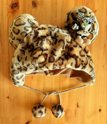 디즈니 팬캡 레오파드 무늬 미니