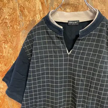 AE9379 COMME CA ISM 반팔 T셔츠 블랙 여성용 L