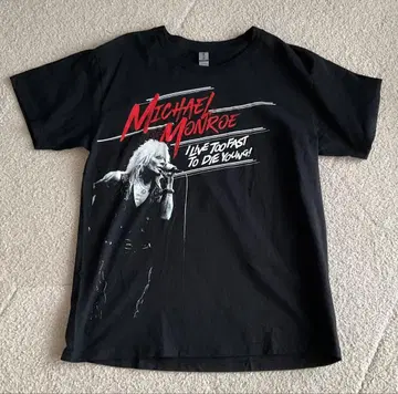 Michael Monroe 2024 TOUR 티셔츠 사이즈 L