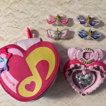 너와 아이돌 프리큐어 아이돌 하트 브로치 세트