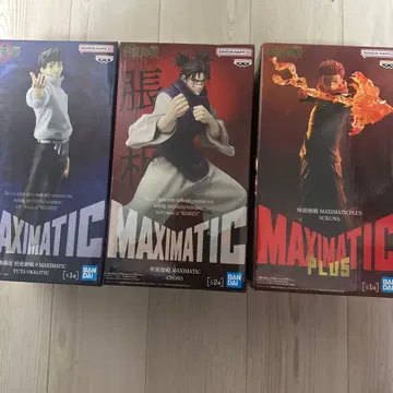 주술회전 MAXIMATIC 피규어 3체 세트