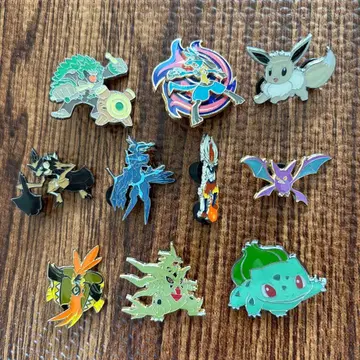 포켓몬 핀 배지 이상해씨 이브이 우라오스 해외판 루카리오