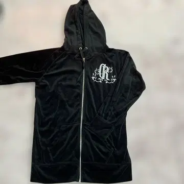 GACKT 후드 부착 블랙 후드티