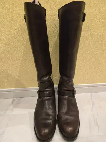 다크 브라운 롱 부츠 24cm