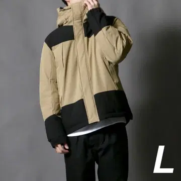 SITRY 시트리 투톤 파이버 다운 자켓 베이지 L