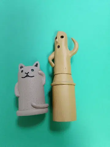 하니와 2종 미니 피규어