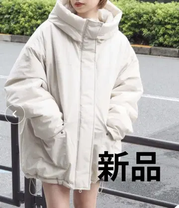 tiptop 충전솜 몬스터 후드 블루종