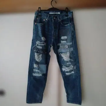 NIKO AND - 데미지 스트레이트 데님