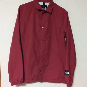 THE NORTH FACE 빨간색 나일론 자켓 M