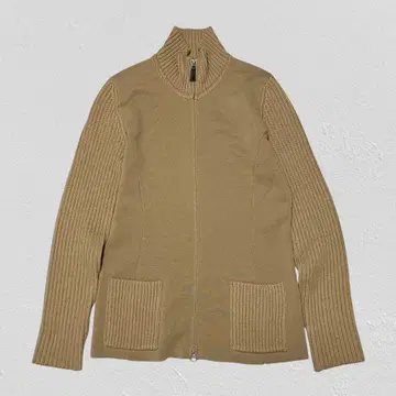 BALLSEY 투모로우랜드 리브 절개 집업 니트 가디건 M