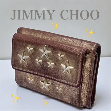 인기 지미추 스타 스터드 3단 폴더형 지갑