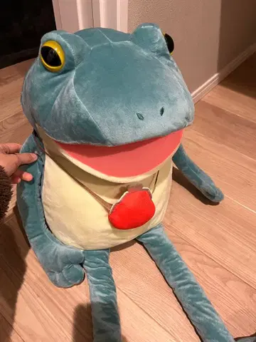 개구리 봉제 인형