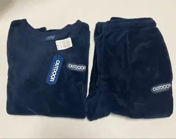 OUTDOOR 플리스 룸웨어 M 네이비