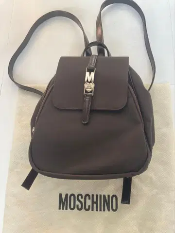 모스키노 브라운 백팩