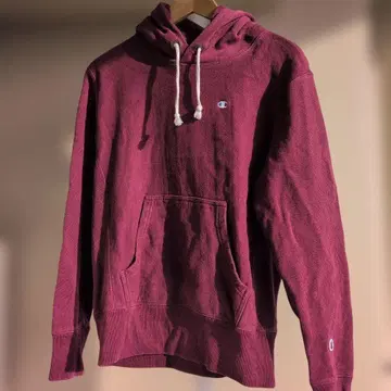 Champion 자수 택 리버스 위브 레어 컬러 블루 아이