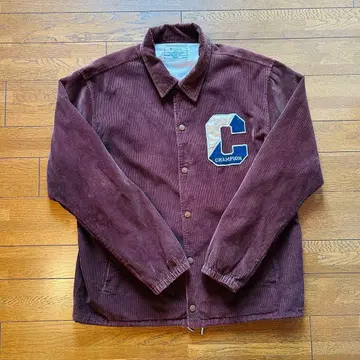 Champion 코듀로이 자켓 브라운