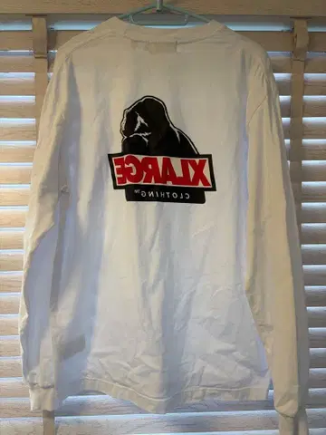 XLARGE 화이트 엑스라지 롱T셔츠 M