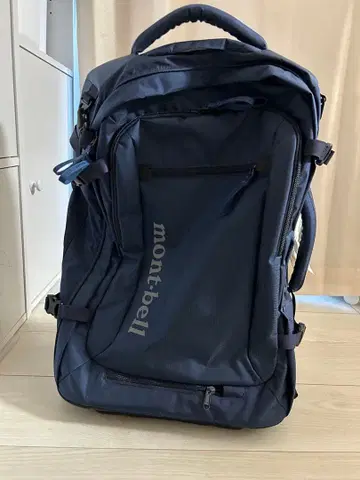 mont-bell 칼리 부착 백팩 네이비