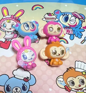 나루미야 캐릭터즈 치비콜레 치비 컬렉션 피규어 4개 세트