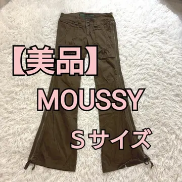 [새상품급] MOUSSY 부츠컷 카고 팬츠 Y2K S사이즈