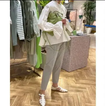 gypsohila 그레이 앵클 팬츠 36 새상품