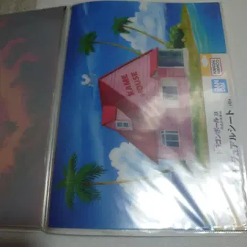 드래곤볼 비주얼 시트 5장 세트