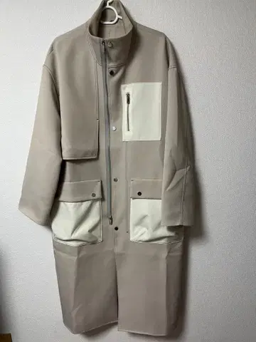 public tokyo 스티치 콤비네이션 스탠드 카라 코트 1