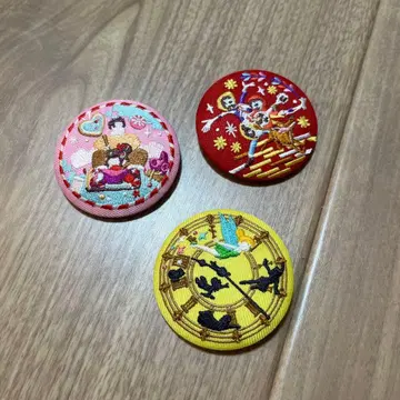 디즈니 자수 캔뱃지 2