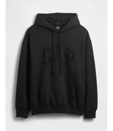 헤비웨이트 오버 사이즈 GAP 로고 후드티