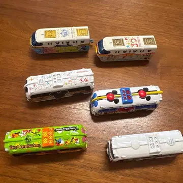 디즈니 캐릭터 미니카 6대 세트