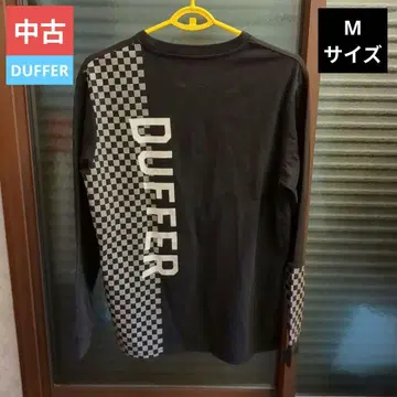 DUFFER BLACKLABEL 롱티 M사이즈 중고