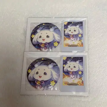 룬룬 생일 폴라로이드 캔뱃지 세트