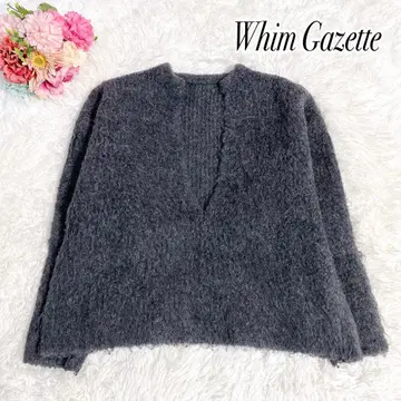 새상품급 윔 가젯 에어리 V 풀오버 가을/겨울 그레이 23년산 F