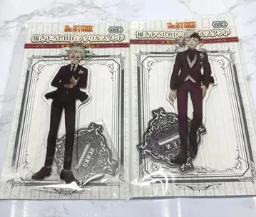 Dr.STONE 컬러 수트 아크릴 스탠드 아사기리 겐, 이시가미 센쿠