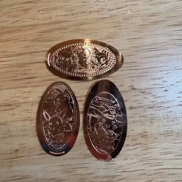 [미사용 새상품] 포켓몬 메달 리프 3장 세트 나리타 공항 한정판