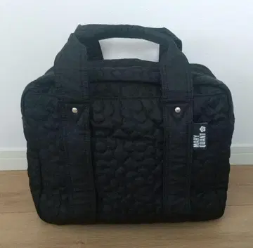 마리콴트 데이지 퀼트 보스턴 백 숄더 끈 없음