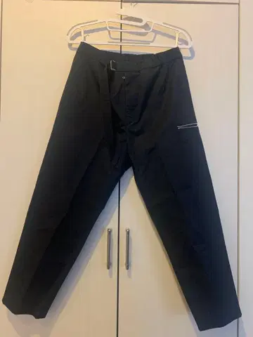 OAMC 네이비 스트레이트 팬츠