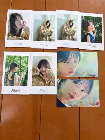 사쿠라다 히요리 2025 팬 이벤트 굿즈 트레이딩 카드 8장 세트 판매