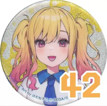 텐마 사키 로손 콜라보 글리터 캔뱃지 42개