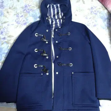 CRESTBRIDGE BLACK LABEL 더플 코트 네이비 M